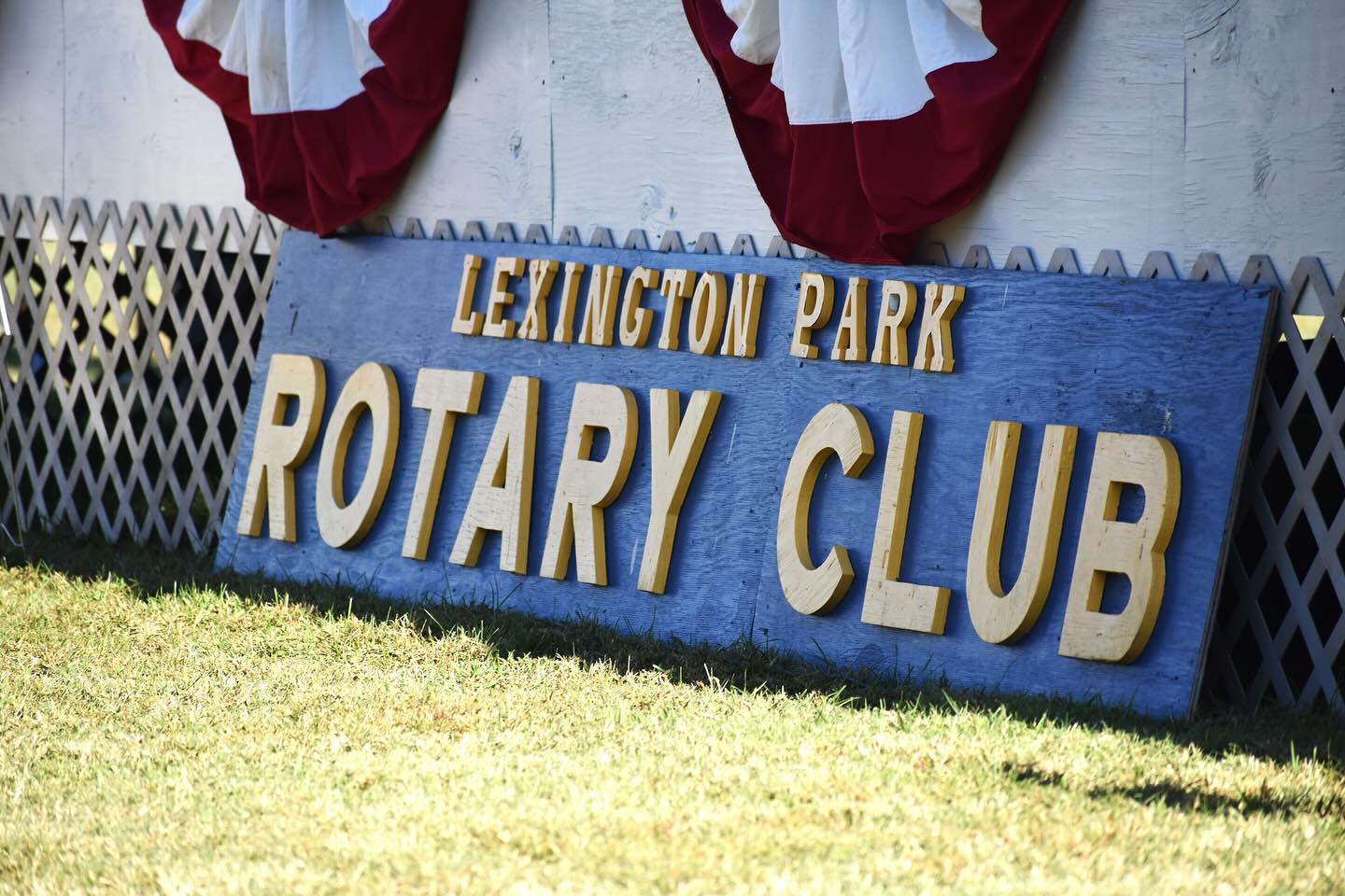 Lexington Park Rotary Club Sign